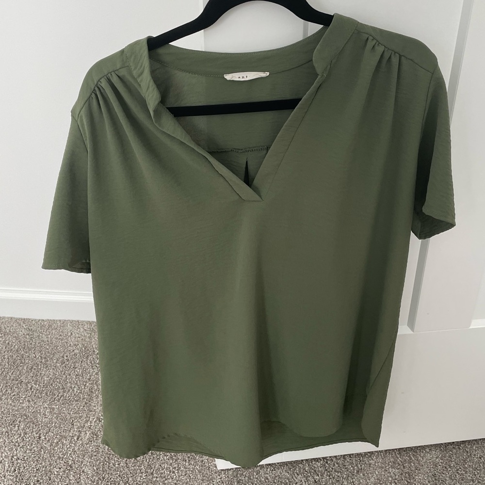 Pink Blush maternity shirt